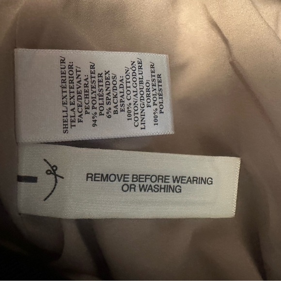 Ann Taylor Black Lace Overlay A-Line Skirt | Size 0 - Picture 6 of 7